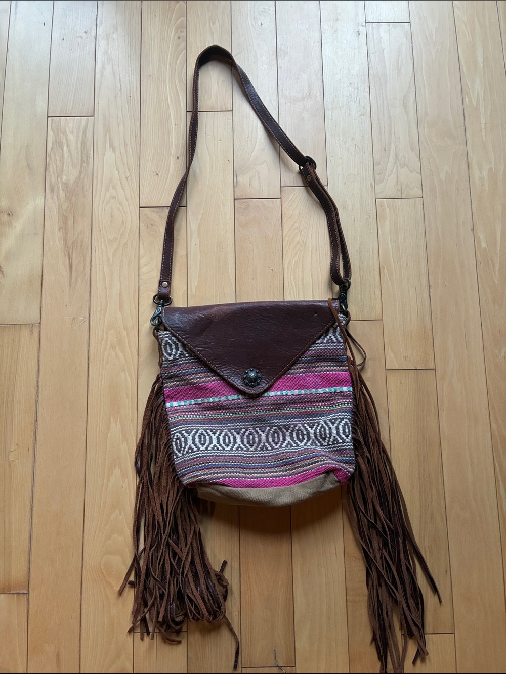 Myra country western fringe festival saddle bag